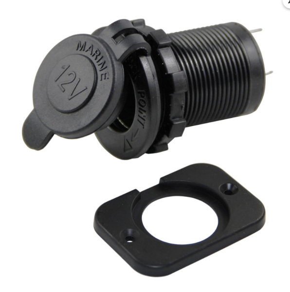 Çakmaklık Dişi Pano Tip Kulaklı Ø30mm