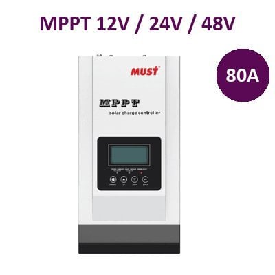 Solar Enerji 80A MPPT Şarj Kontrol Cihazı