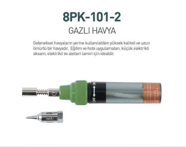 Proskit 8PK-101-2 Gazlı Havya