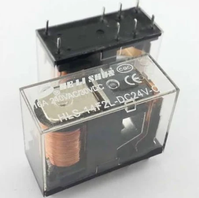 HLS-14F3L-DC24V-C 5A 8 Pin Çift Kontak Röle