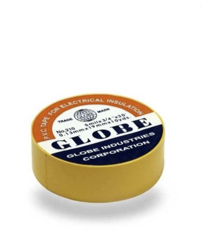 Globe 15mm Sarı İzole Bant