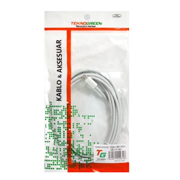 TKU-M403 3m Usb to Micro Usb 2.1A Kablo