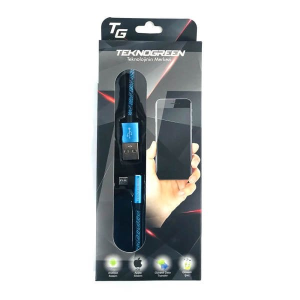 TKU-C303 1m Usb to L Micro Usb Kablo