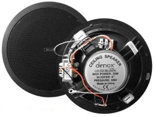 Denox LS C 8  100V/8 ohm 15W 8-inch Tavan Hoparlörü