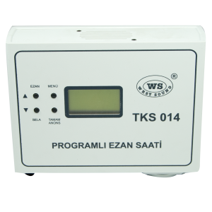 TKS 014 V2 (Duvar Tipi) Programlı Ezan Saati