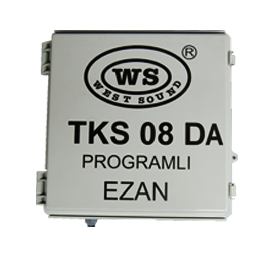 TKS 08 DA(Direk Tipi Güneş Panelli Akülü) Programlı Ezan Saati