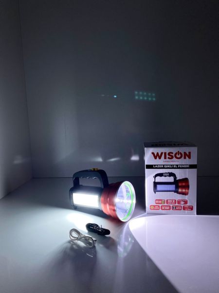 Wison Ws -1453 Lazer Işıklı El Feneri