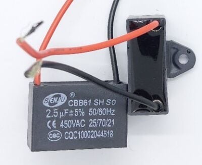 CBB61 2.5UF 450VAC Vantilatör Kondansatör