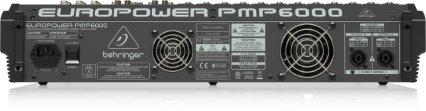Behringer Pmp6000 Power Mixer Anfi 2x800 Watt 20 Kanal