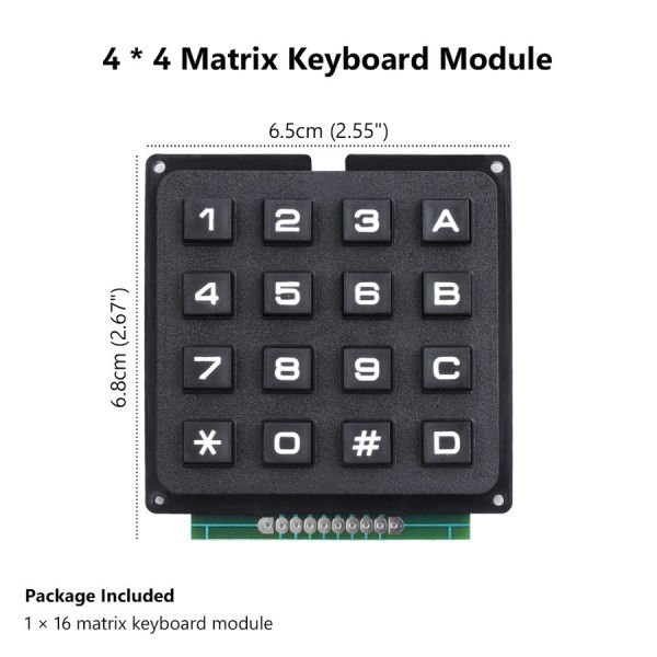 4x4 Matrix Tuş Takımı