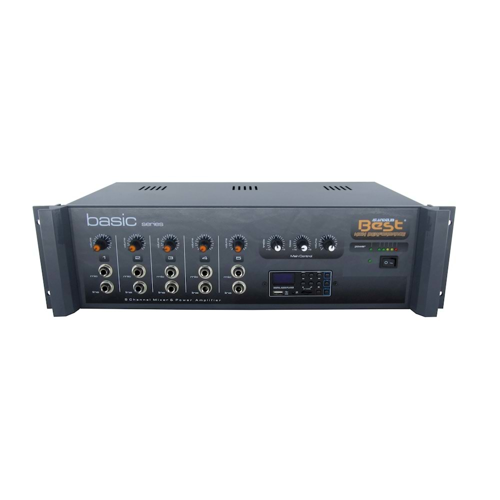 Best AN5100UT 100 Watt  Usb'li  100V Hat Trafolu Mono Amplifikatör