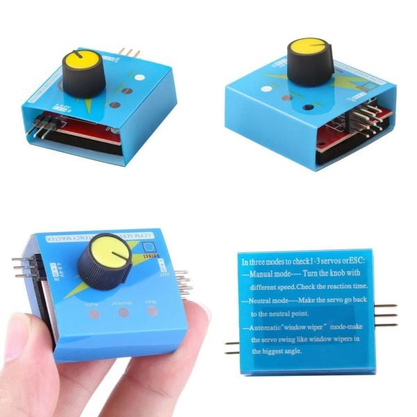 Servo Motor Test Cihazı Servo Tester 3 Kanal ECS