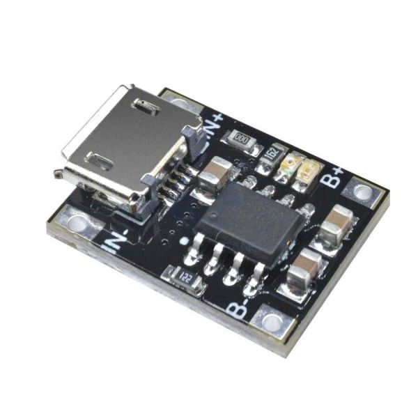 TC4056 TC4056A Micro USB 1S 5V-6V 4.2V 1A Lityum Batarya Şarj Kartı