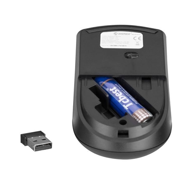 Everest Cm-675 2.4ghz Siyah 1200dpi Optik Kablosuz