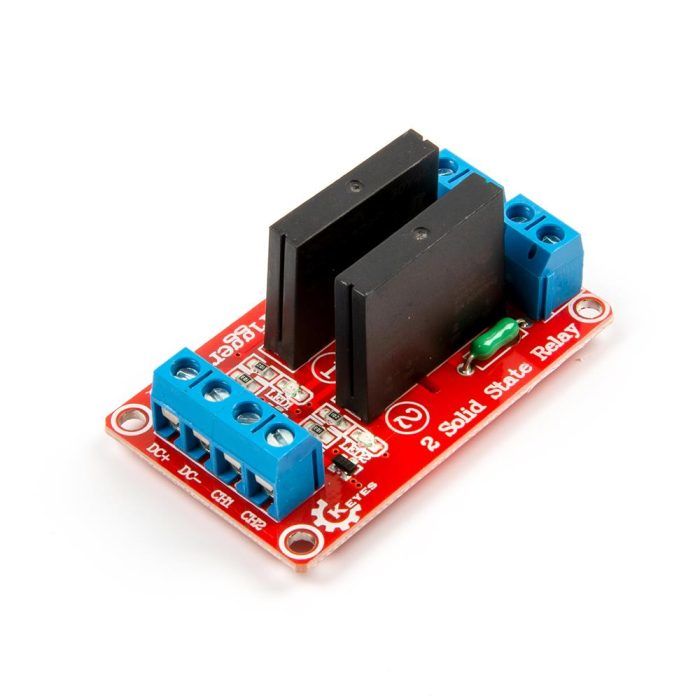 5V 2 Kanal Solid State Röle Modülü