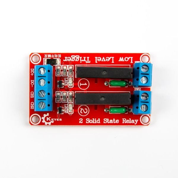 5V 2 Kanal Solid State Röle Modülü