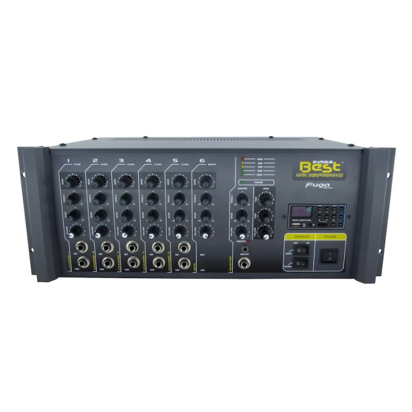 Best AN400MUT 400 Watt Echo'lu Usb'li 100V Hat Trafolu İç+Dış Anahtar Seçici Mono Amplifikatör