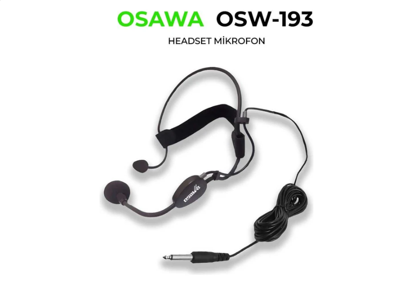 Osawa OSW-193 Kablolu Headset Mikrofonu