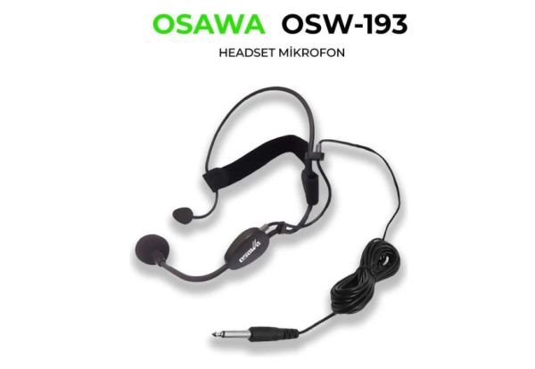 Osawa OSW-193 Kablolu Headset Mikrofonu