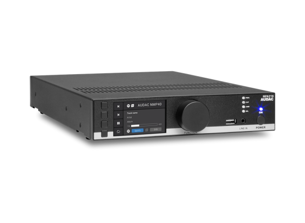 Audac MFA216 Multi Fonksiyonel Amplifikatör 2X80W/70V/100V