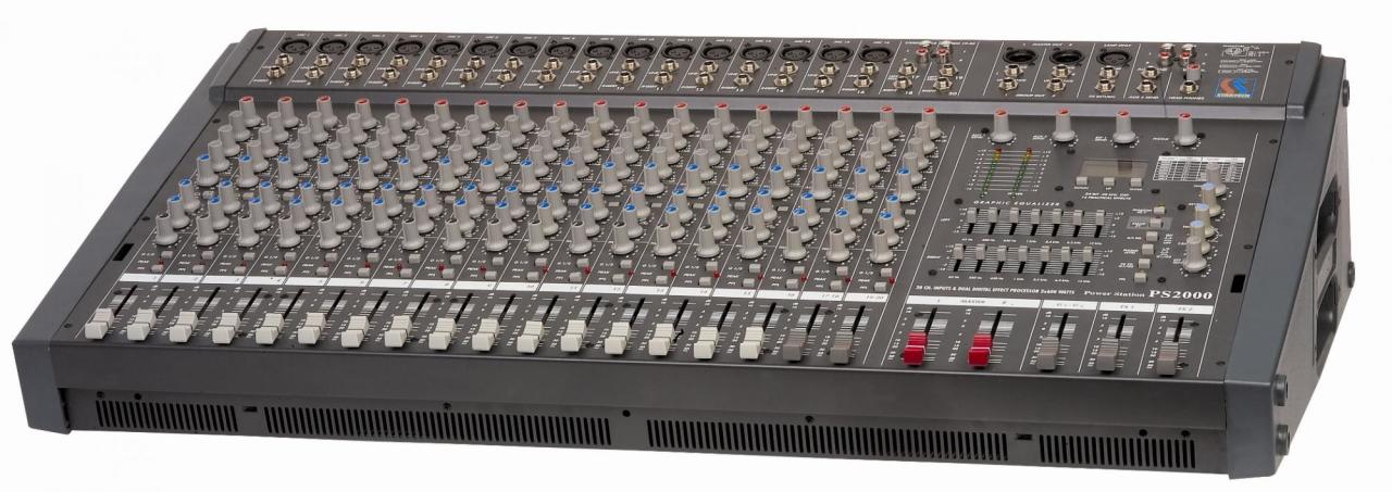 Startech Ps 2000 20 Kanal  2x600W, Efektli Power Mikser