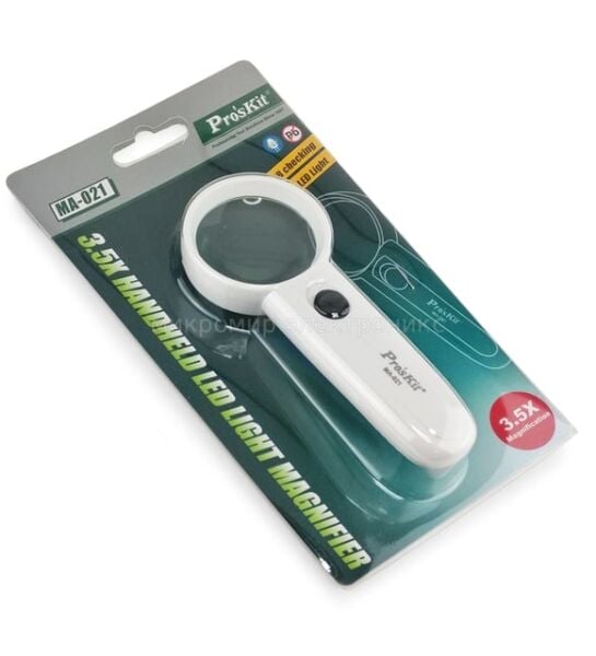 Proskit MA-021 Led Işıklı El Tipi Büyüteç