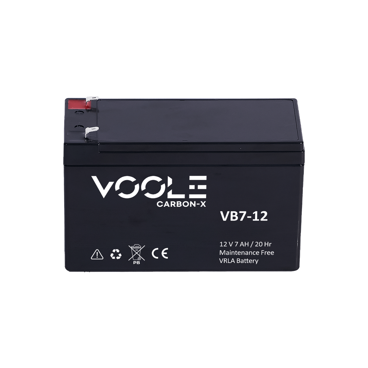 Voole 12V 7A Bakımsız Kuru Akü