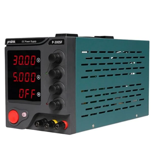 Prolink P-3005F 30V 5A Ayarlanabilir DC Güç Kaynağı