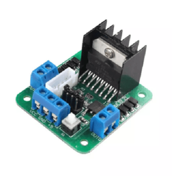 L298 Çift Motor Sürücü Kartı - Çift Motor Sürücüsü (Yeşil PCB)