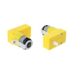 Robot Smart Car L Şekilli Tek‐Şaftlı 3‐6V DC Motor