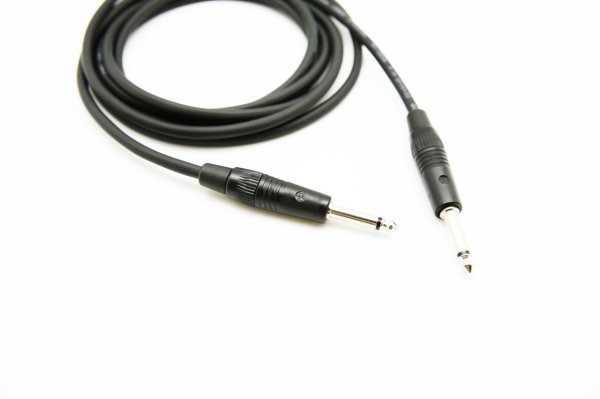 Neutrik Enstrüman Ara Kablosu 6.3mm Gitar+Gitar Jak 3 Metre