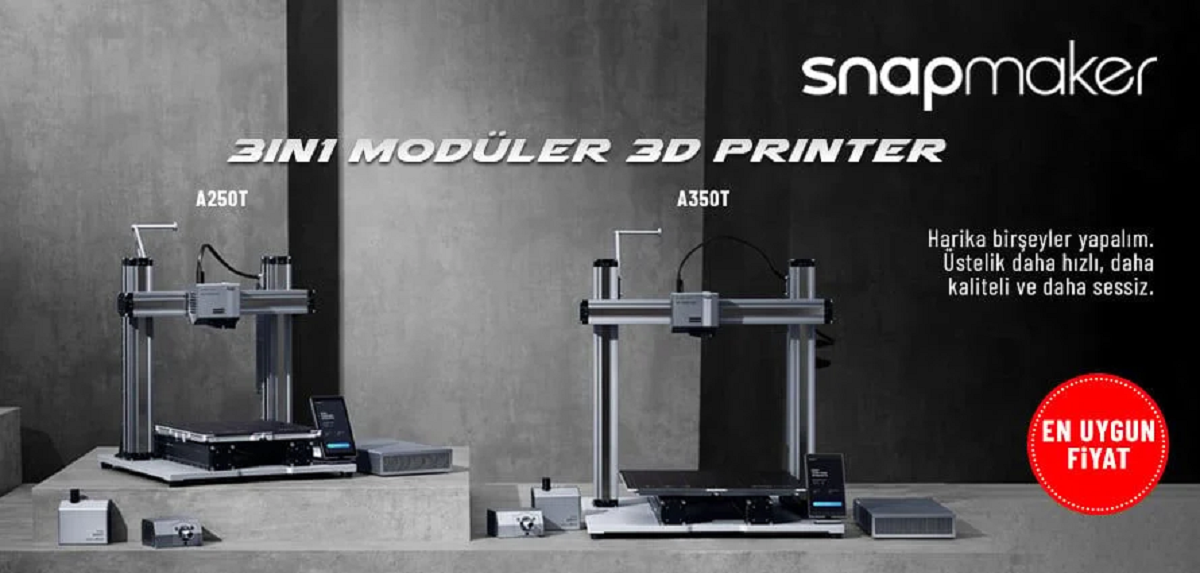 3in1 Modüler 3D Printer